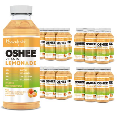 24x OSHEE Vitamin Lemonade klementynka 555 ml na Arena.pl