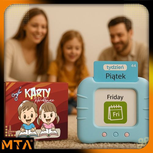 Czytnik Kart Do Nauki słówek POLSKI ANGIELSKI 1020+ SŁÓW TRZY TRYBY JĘZYKÓW na Arena.pl