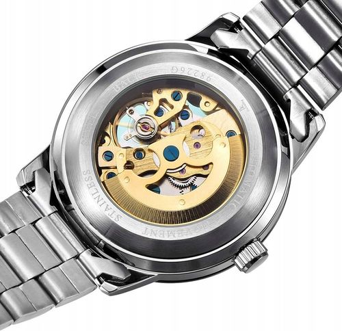 ZEGAREK AUTOMATYCZNY SZKIELET-OTWARTY MECHANIZM na Arena.pl