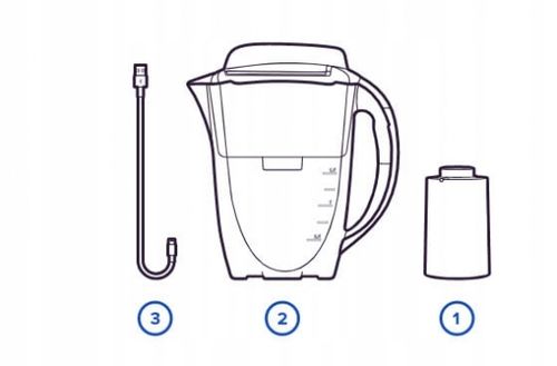 Dzbanek J.SHMIDT 500, biały na Arena.pl