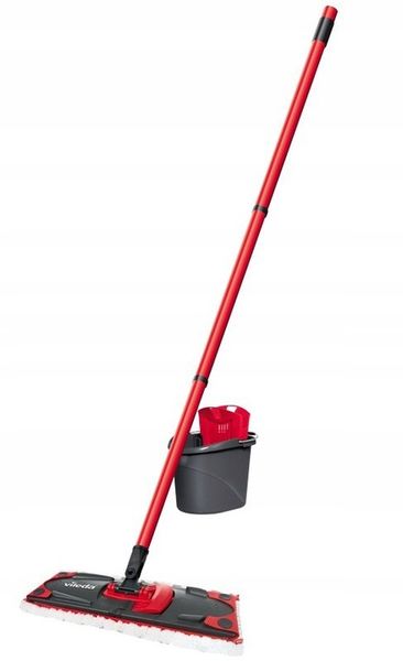 Mop płaski VILEDA UltraMax Box WIADRO WYCISKACZ zdjęcie 1