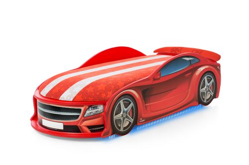 Łóżko AUTO samochód – UNO Star Full Czerwony na Arena.pl