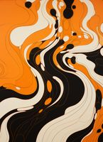 Plakat 40x55cm Tańczący Atrament