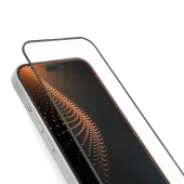 Szkło hartowane SBS Tempered Glass D3O z ramką do iPhone 16 / iPhone 15