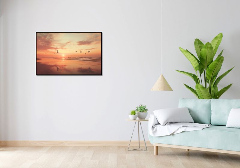 Plakat 91,5x60cm Spokojna Przystań zdjęcie 4