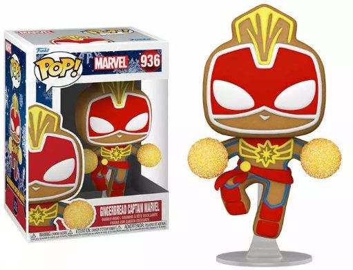 Funko POP! Marvel Gingerbread Captain Marvel 936 zdjęcie 1