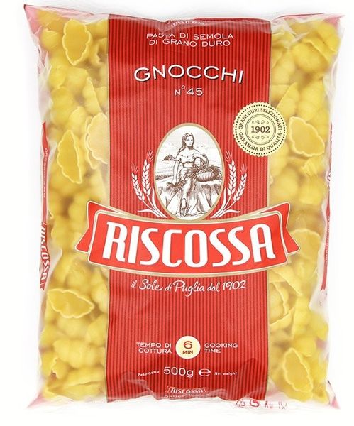 PASTIFICIO RISCOSSA Makaron Gnocchi 500 g zdjęcie 1
