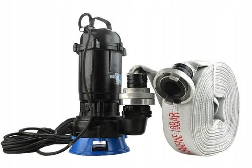 POMPA DO WODY Z WĘŻEM CZYSTEJ BRUDNEJ SZAMBA SCIEKÓW Z ROZDRABNIACZEM na Arena.pl