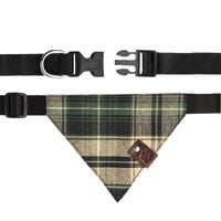 modna obroża dla psa z bandaną petsome rozmiar s 13pk12s