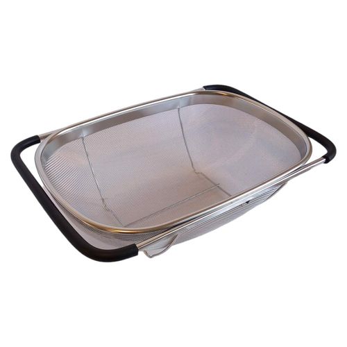 Sitko metalowe durszlak z teleskopowym uchwytem na Arena.pl