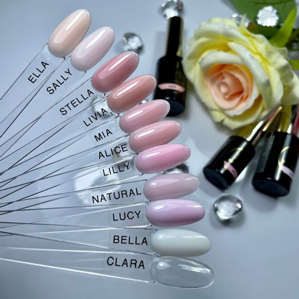 BOSKA NAILS Baza kauczukowa RUBBER BASE PRO - CLARA - 6ml zdjęcie 4