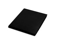 Prześcieradło bez gumki bawełna 160x200 czarny
