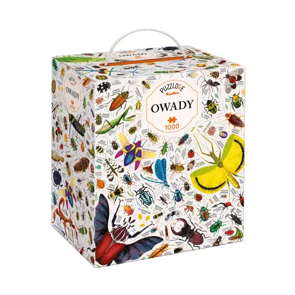 Puzzle 1000 Puzzlove Owady CzuCzu zdjęcie 1