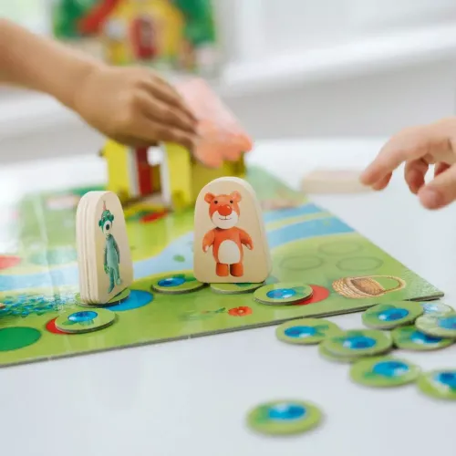 Moja pierwsza gra Na jagody - gra planszowa dla dzieci (3+) Bobaski i Miś na Arena.pl