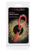 silicone stud lasso red