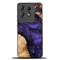 etui bewood unique do motorola edge 50 pro - violet