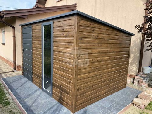 Schowek - Domek Ogrodowy 3x2m drzwi  okno dach  GP608 na Arena.pl