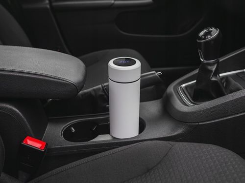 SZCZELNY TERMOS BUTELKA TERMICZNA KUBEK Z TERMOMETREM NA KAWĘ HERBATĘ SITKO na Arena.pl