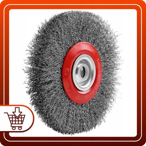 SZCZOTKA DRUCIANA do szlifierki stołowej tarczowa 150mm otw 33mm z na Arena.pl