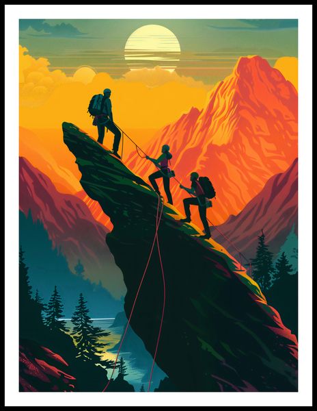 Plakat 60x80cm U Szczytu zdjęcie 3