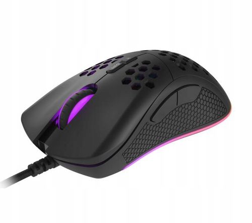 Mysz Genesis Krypton 555 USB RGB LED Gamingowa Czarna na Arena.pl