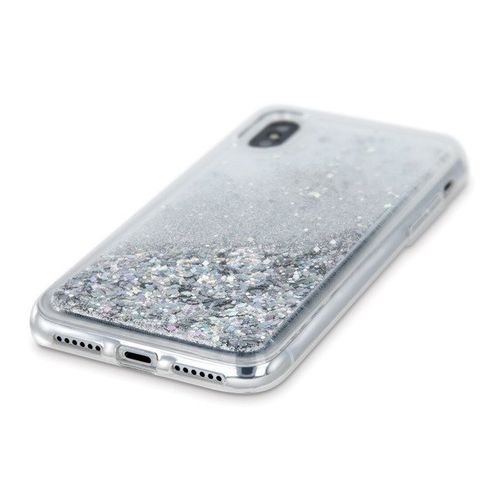 CASE ETUI LIQUID GLITTER TPU IPHONE 7 PLUS / 8 PLUS SREBRNY na Arena.pl