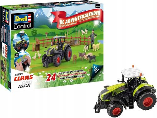 Revell Kalendarz adwentowy RC Claas 960 Axio Claas Traktor na Arena.pl