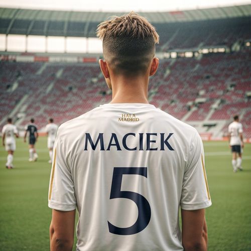 Strój piłkarski z własnym nadrukiem Real Madryt na Arena.pl