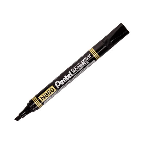 marker permanentny ścięta końcówka pentel n860-a czarny na Arena.pl