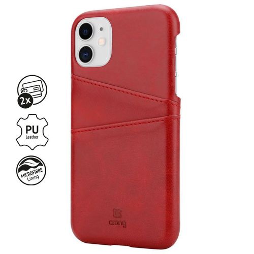 Etui do iPhone 11 z kieszeniami (czerwony) na Arena.pl