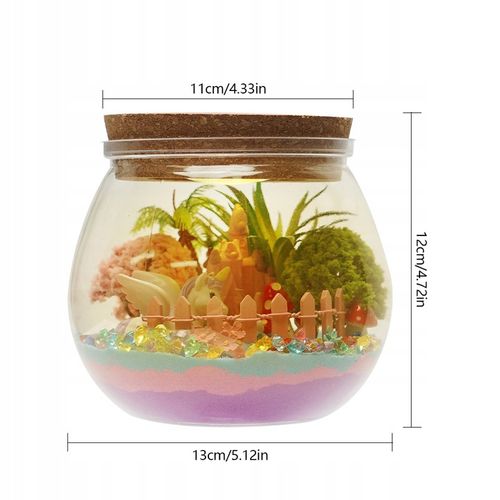 ZESTAW DO TWORZENIA KRYSZTAŁ TERRARIUM DIY DLA DZIECKI Z DIODĄ LED I PILOT na Arena.pl