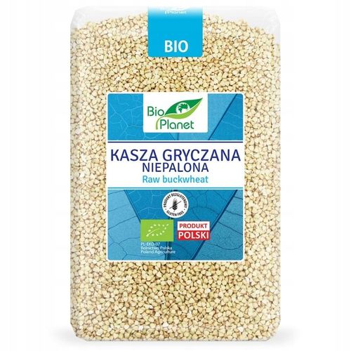 Kasza Gryczana Niepalona Bezglutenowa Bio 2 kg - Bio Planet na Arena.pl