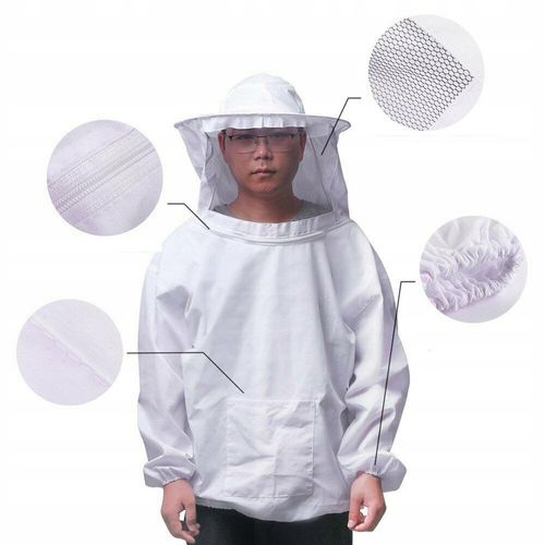 UBRANIA DLA PSZCZELARZY ZESTAW NARZĘDZI PSZCZELARSKICH STRÓJ PSZCZELARSKI na Arena.pl