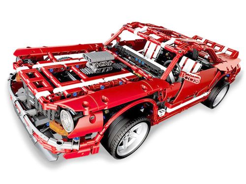 Klocki techniczne Auto wyścigowe 2000ele ZA3468 na Arena.pl