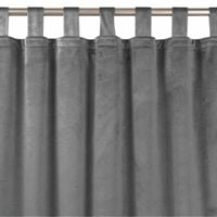 CURT/HOM/VILA/VELVET/TAB/CHARCOAL/265x270