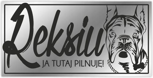 UWAGA PIES tabliczka informacyjna Cocker Spaniel na Arena.pl