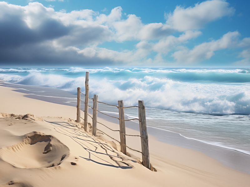 Plakat 100x75cm Szepty Oceanu zdjęcie 1