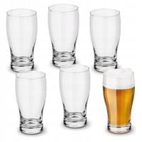 POKALE do PIWA 0,53L KOMPLET wysokie SZKLANKI 6x KUFEL do piwa Tadar