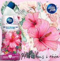 Ambi Pur żel do wc 750ml hibiskus