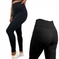 LEGINSY Getry Damskie BAMBUSOWE WYSOKI STAN M/L