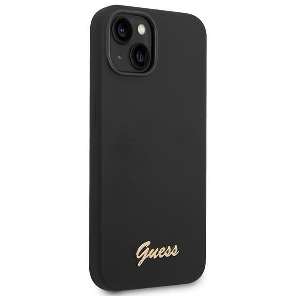 Etui Guess do iPhone 15 Plus, iPhone 14 Plus, Czarny zdjęcie 4