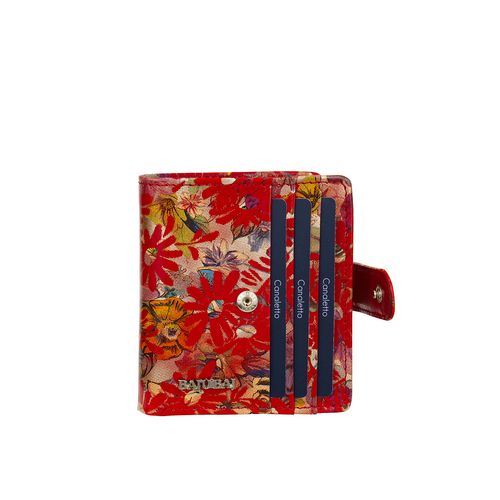 Czerwony portfel damski BajuBaj z naturalnej skóry licowej PD1042s132 na Arena.pl