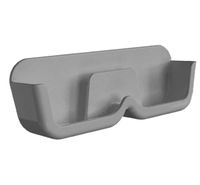 Uchwyt organizer ścienny na okulary szary do przechowywania okularów