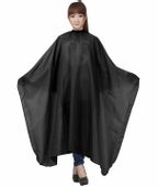 PONIK'S Peleryna fryzjerska do strzyżenia CZARNA 145x120 - JP027