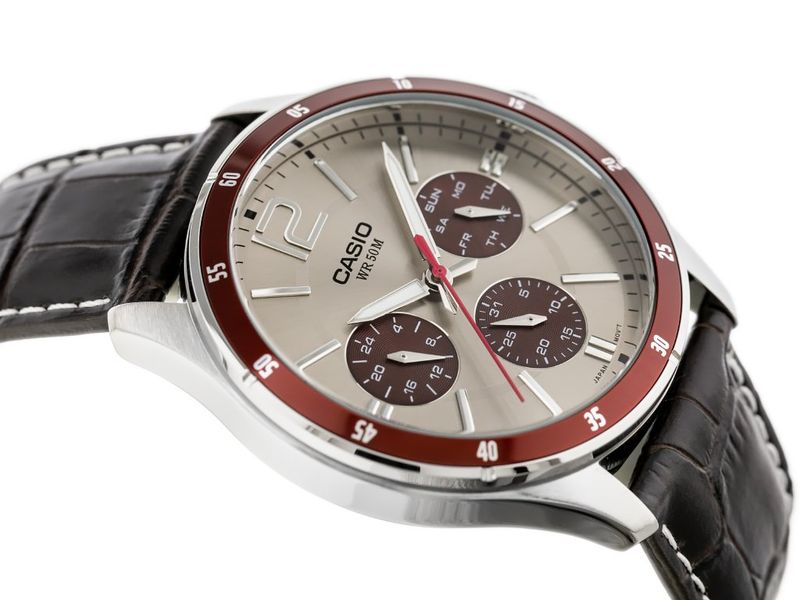 ZEGAREK MĘSKI CASIO MTP-1374L 7A1V (zd064c) + BOX zdjęcie 3