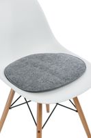 Poduszka na krzesło Side Chair szary jasny