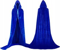 PŁASZCZ Z KAPTUREM SZATA PELERYNA PRZEBRANIE HALLOWEEN KOSTIUM UNISEX XXL