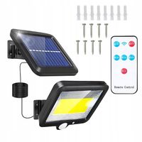 Halogen Lampa solarna 100Led czujka ruchu zmierzch