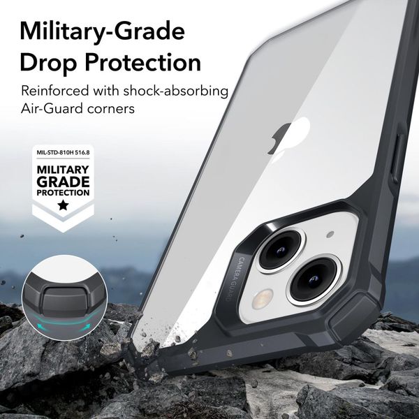 esr air armor iphone 14 plus / 15 plus clear/black zdjęcie 3