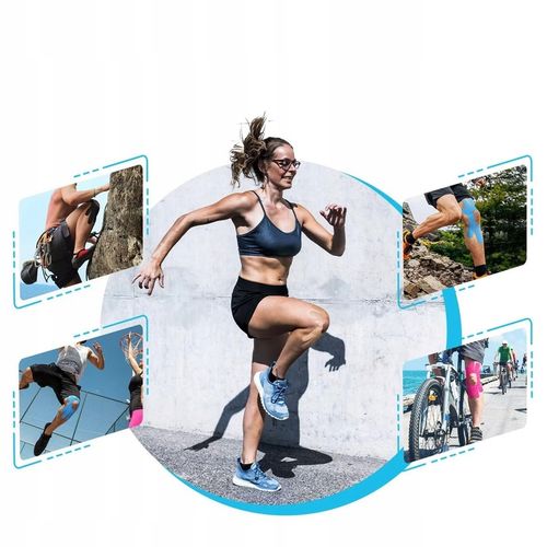 WYSOKIEJ JAKOŚCI TAŚMA KINEZJOLOGICZNA na ciało kolano 8 PCS na Arena.pl